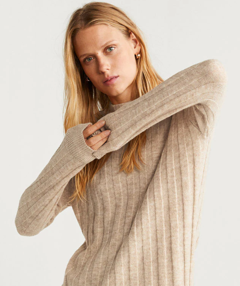 Screenshot_2019-09-23 Long knit sweater - Woman Mango Ireland
