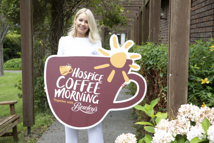 *** NO REPRODUCTION FEE *** DUBLIN : 20/8/2020. Sharon Ní Bheoláin is pictured at the launch of Hospice Coffee Morning Together with Bewley’s at St Francis Hospice Raheny, Dublin. Bewley’s and Together for Hospice are calling on the people of Ireland to host a socially distanced or virtual coffee morning on Thursday 24th September to help raise vital funds for their local hospice. The fundraising event has raised over €39million since it began 28 years ago and it is hoped that this year’s events will raise much needed funds for local hospices across Ireland, to meet growing demands for the service. Picture Barry McCall Photography MEDIA CONTACT : Orlaith.Farrell@teneo.com