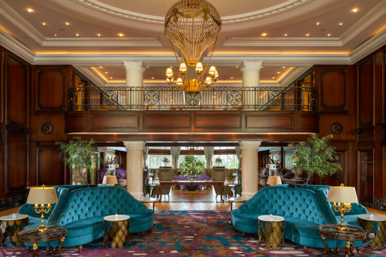 Main lobby of Powerscourt Hotel Resort and Spa