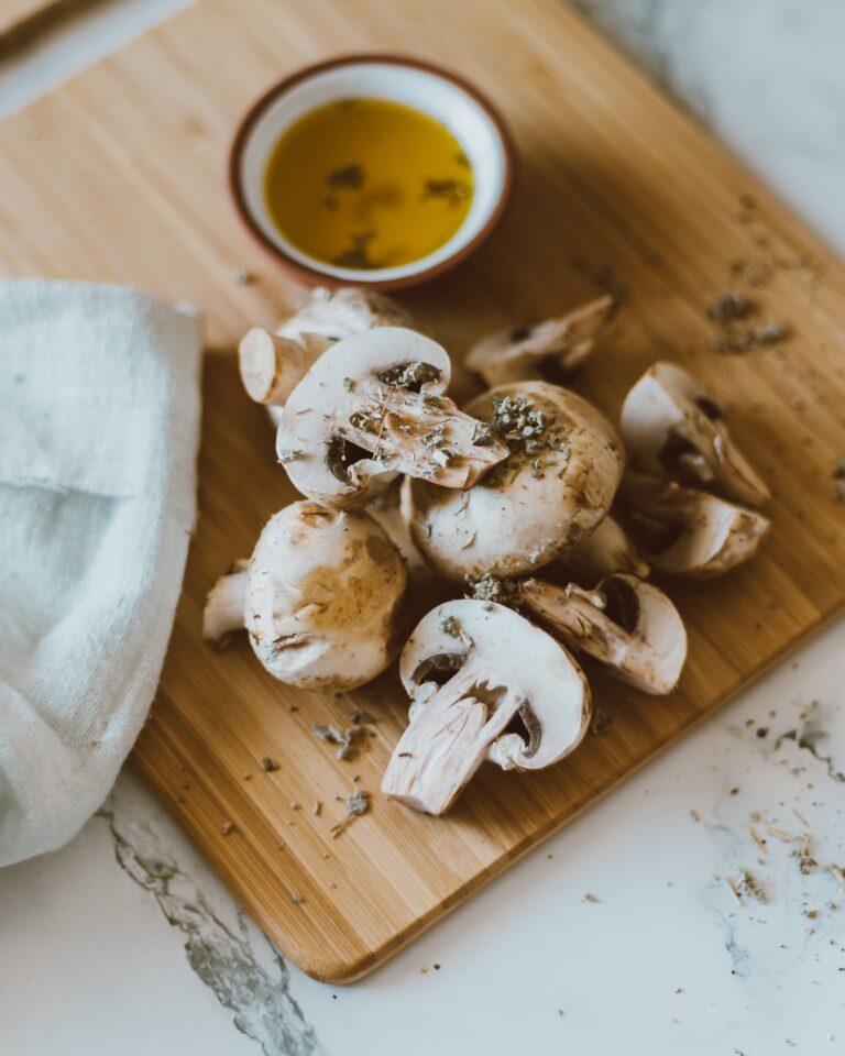 mushroom omelette