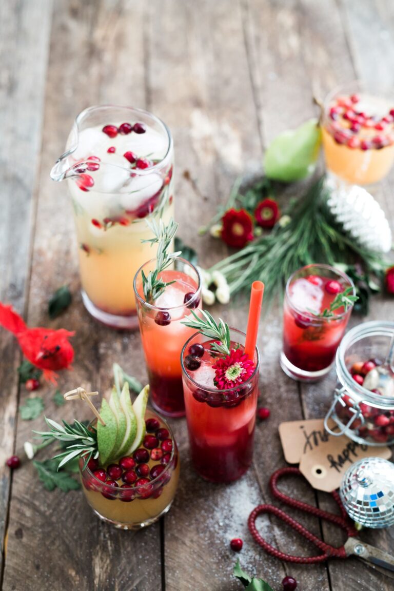 winter-inspired cocktail