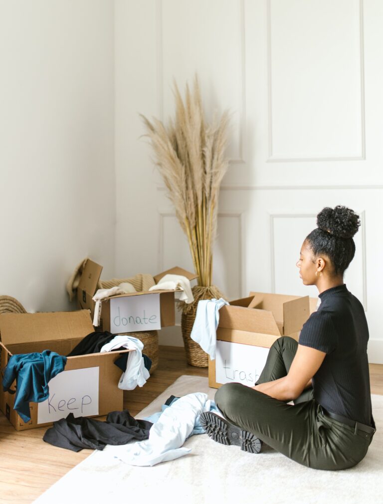 decluttering