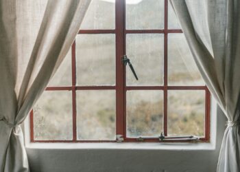 storm window grimy dirty