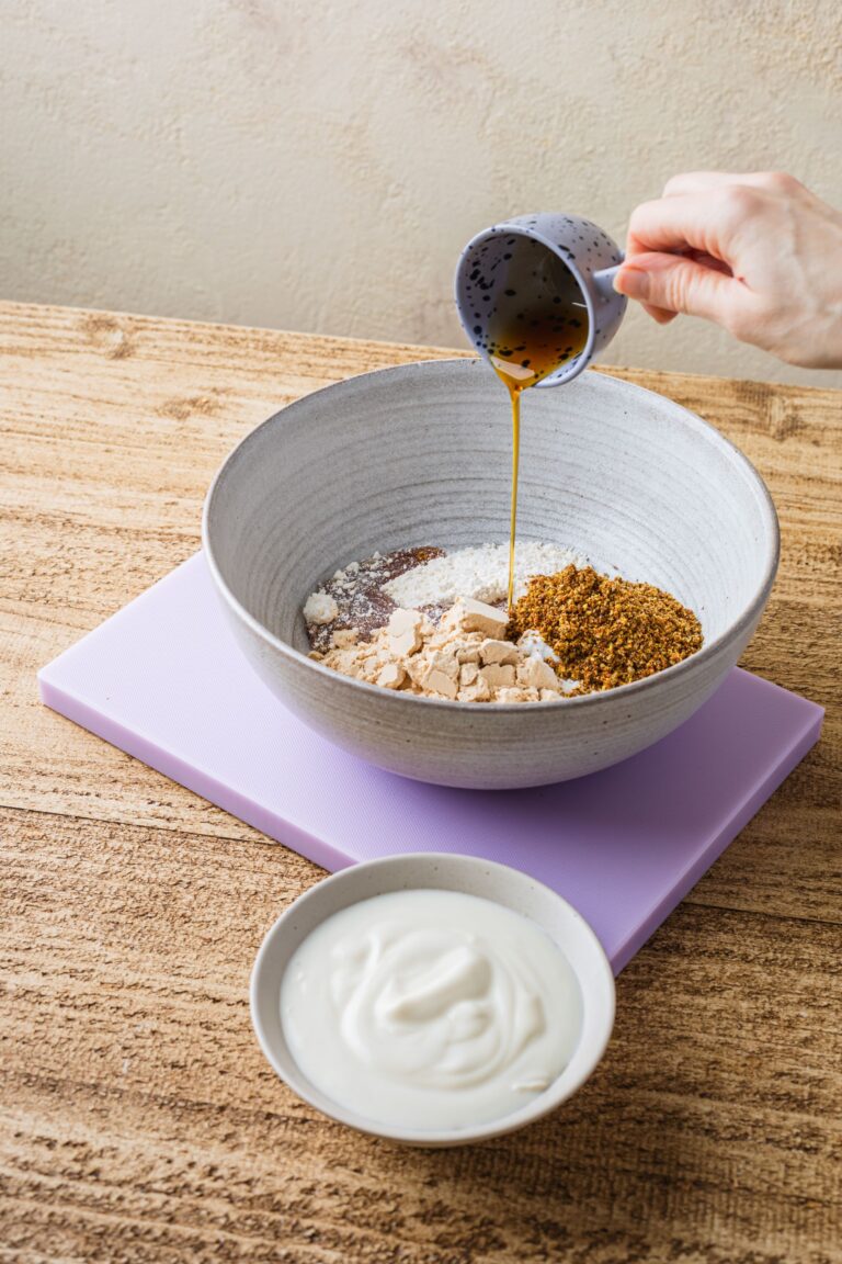 protein pancake bowl