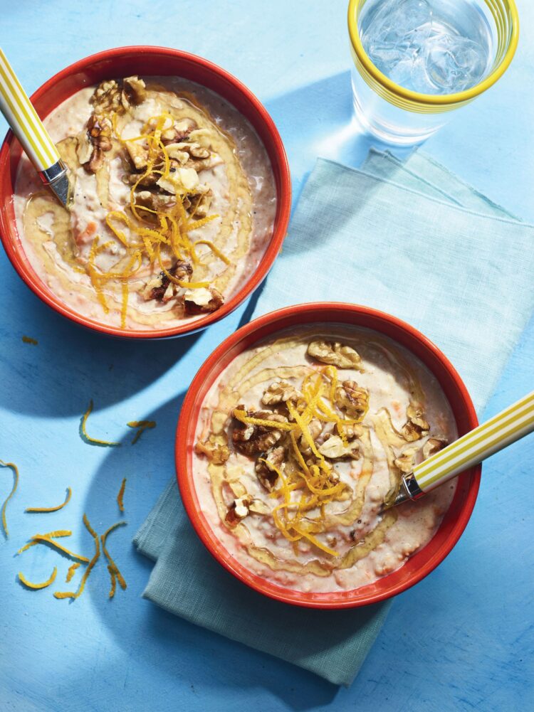 carrot cake overnight oats