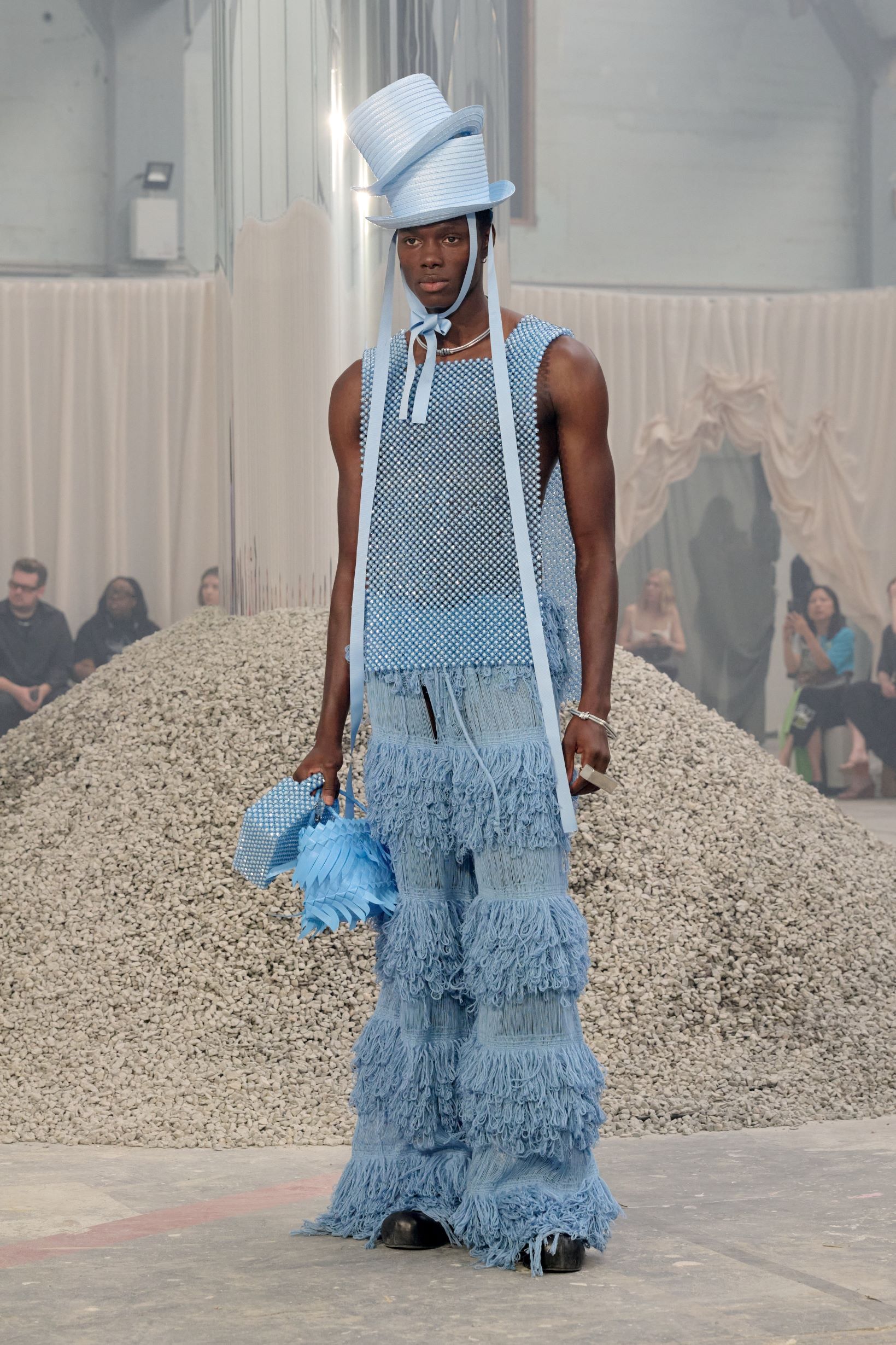 IAMISIGO made a striking impression at Copenhagen Fashion Week. We got an exclusive interview revealing the inspirations behind its bold aesthetic and identity.