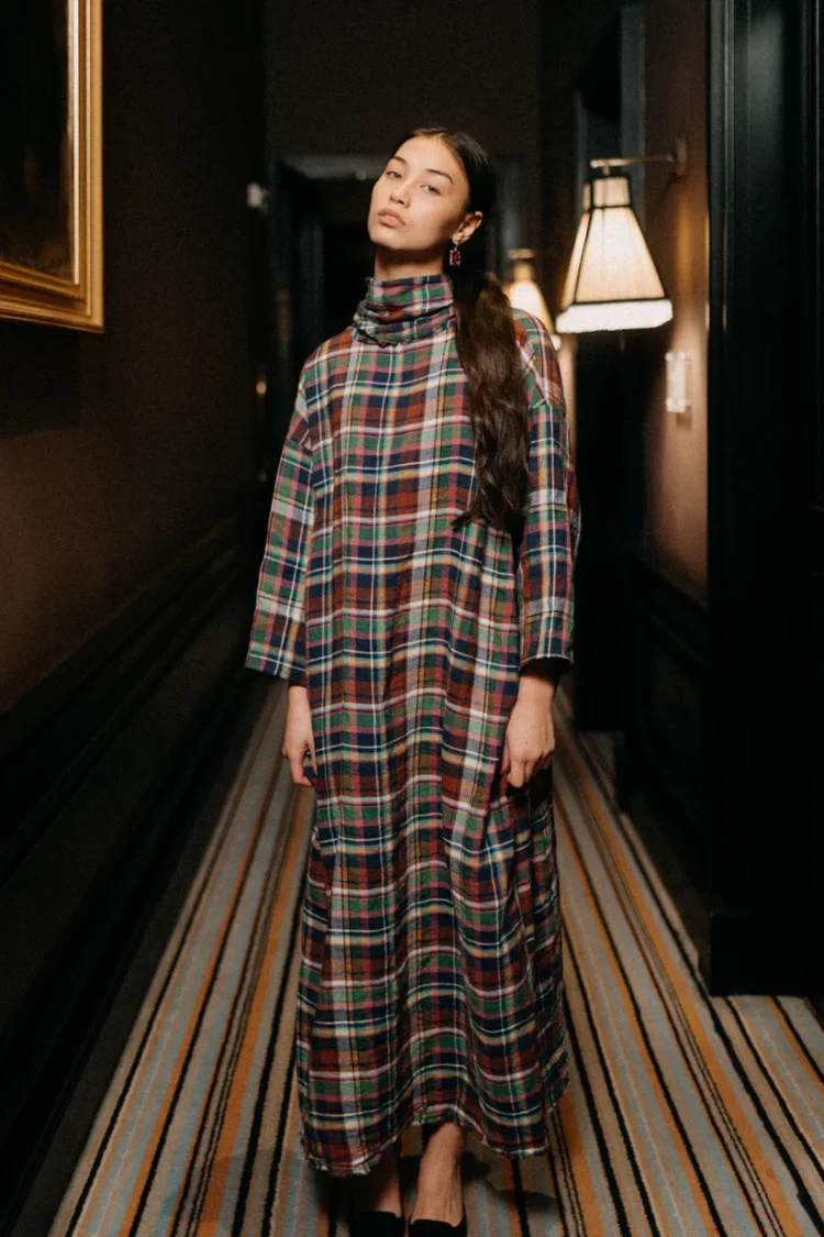 Texture and tartan are key to festive dressing this season