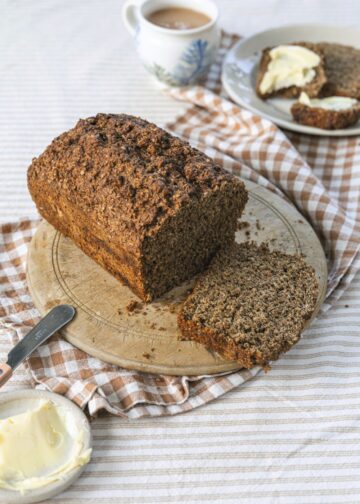 Guinness Brown Bread-photo by Clare Wilkinson