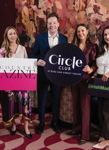 Jennifer Ross, Klara Heron, Wayne
Farrell, Emma Clarkin and Niamh
Devereux at the 2026 launch in Circle
Club at Bord Gáis Energy Theatre//Claire Nash