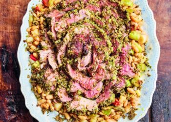 Protected: Recipe: Jamie Oliver’s herby leg of lamb and creamy beans