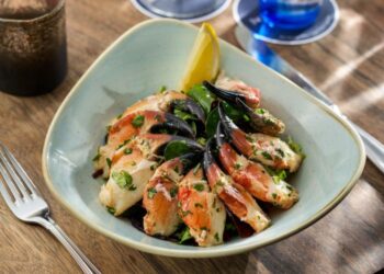 Recipe: West Cork crab claws with garlic butter and pickled ginger