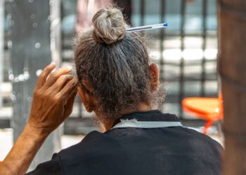 Did you know that grey hair can leave your scalp more exposed to the sun? Here’s how to combat it