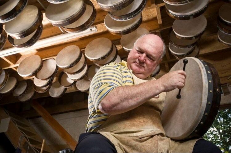 The Connemara craftsman creating bodhráns for over 50 years