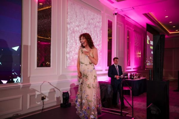 A guest at the Irish Made Awards ceremony